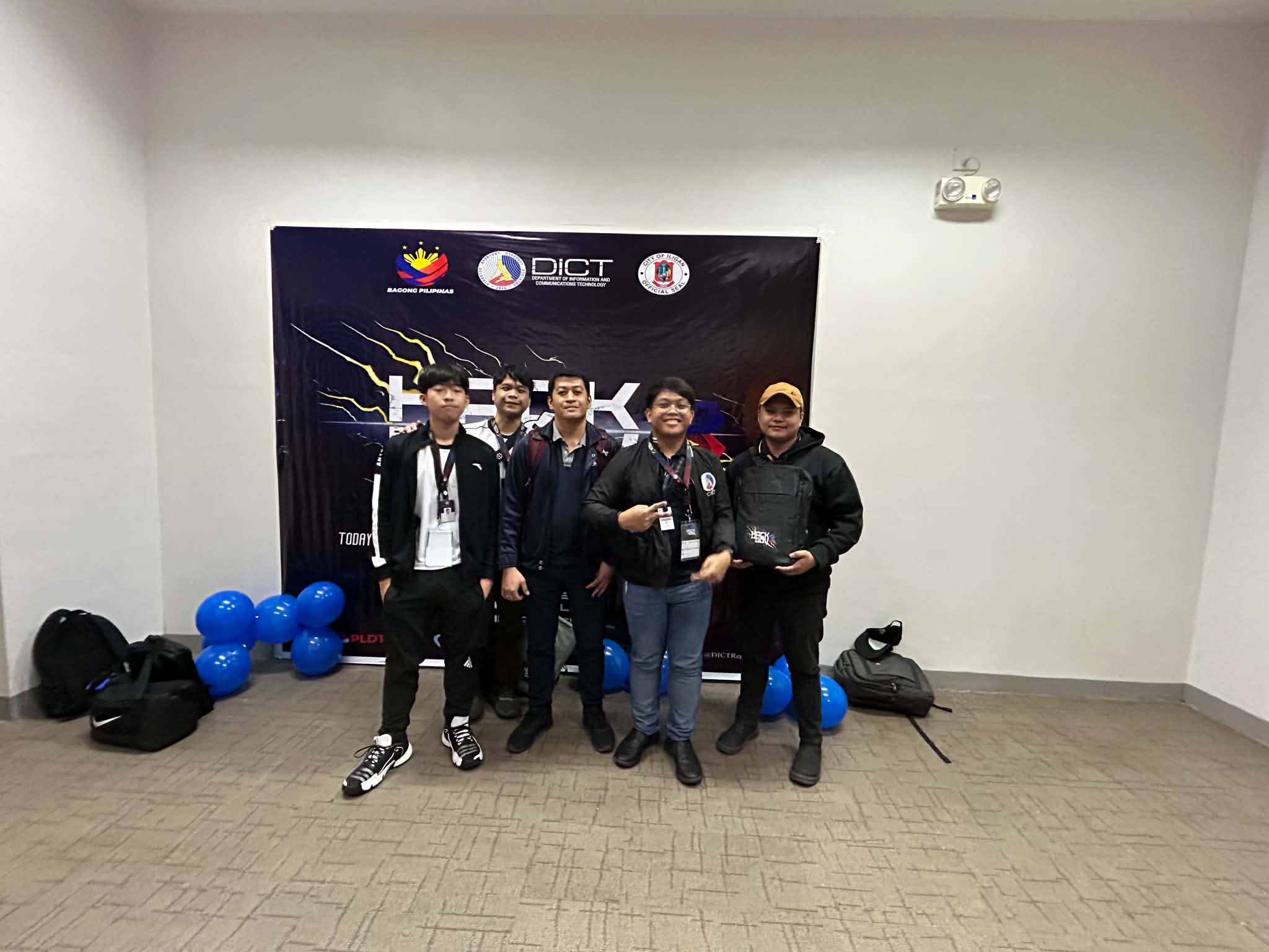 L33T Republic team at Hack4Gov 3 Region 10